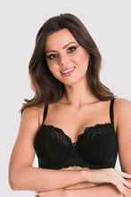 Load image into Gallery viewer, Scottie semi soft black bra