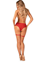 Load image into Gallery viewer, Belovya briefs with sexy lacy leg part