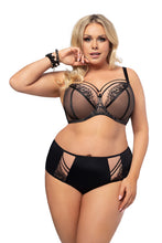 Load image into Gallery viewer, Curvy Black Charlotte Bra