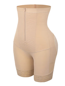 Zipper Body Shaper Kim With Corset