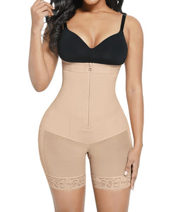 Zipper Body Shaper Kim With Corset