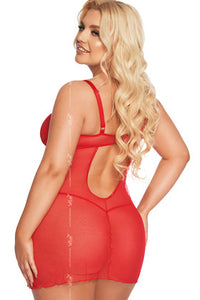 Aldona plus size sexy chemise