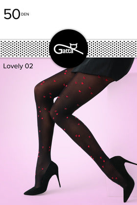 Tights with Hearts