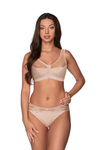 Open-front Wireless Elizabeth Bra