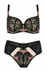 Rose Balconette Bra